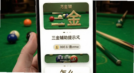 三金台球辅助提示风险应用怎么处理