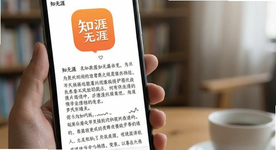 知无涯app阅读界面展示