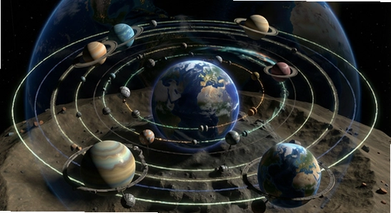 地球沙盒多星球轨道模拟场景