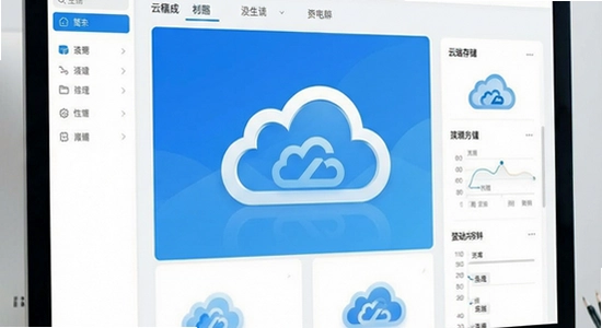 简云云端存储界面展示