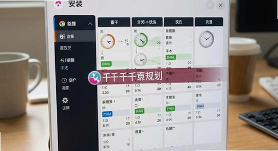千千时间规划安装后闪退怎么办