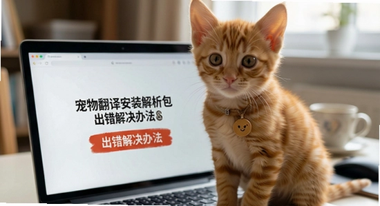 小橘猫宠物翻译安装解析包出错解决办法
