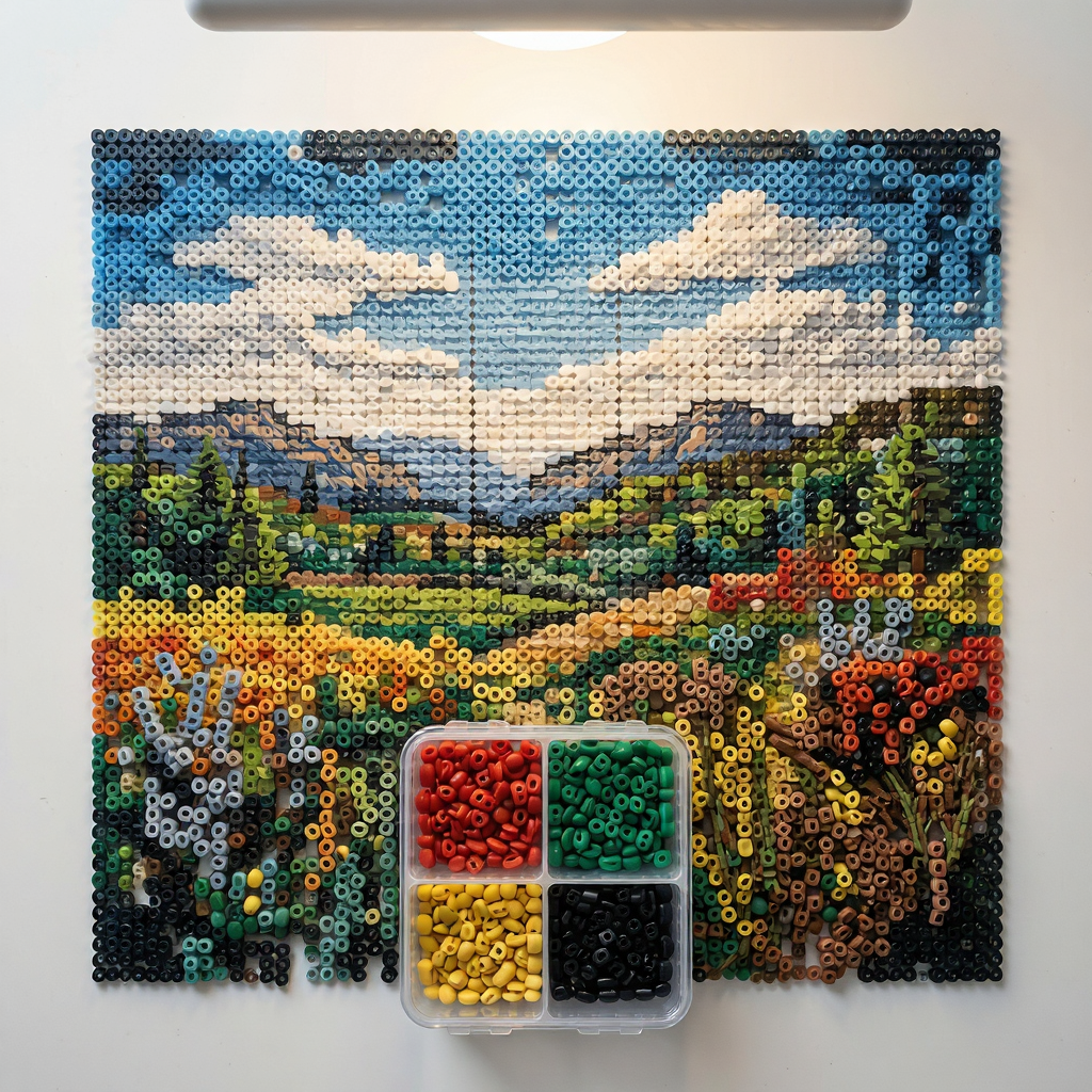 ����ƴ��(PixelBeads)�ٷ������ؽ�ͼ