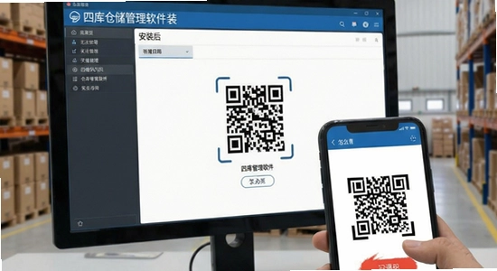 四库仓储管理软件安装后无法扫码或闪退怎么办