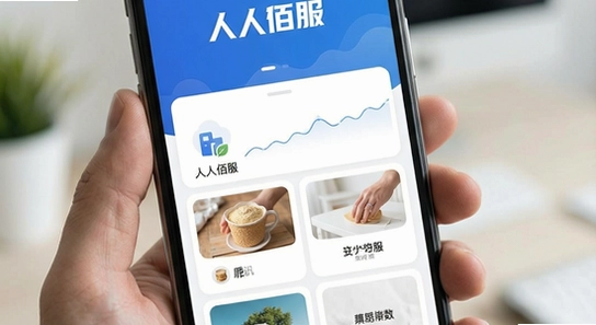 人人佰服应用主界面展示图