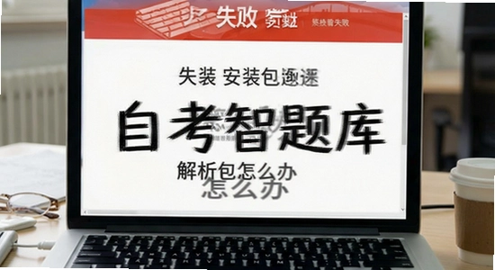 自考智题库安装失败或解析包错误怎么办