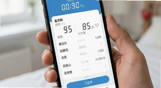 血压记录助手应用界面展示图