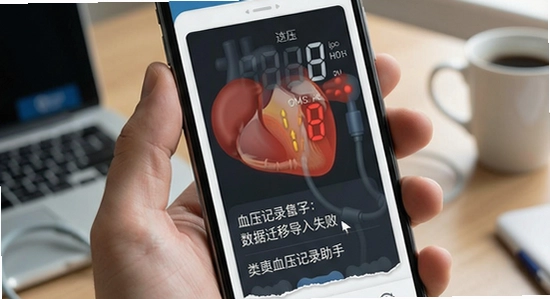 血压记录助手换手机数据迁移导入失败怎么办