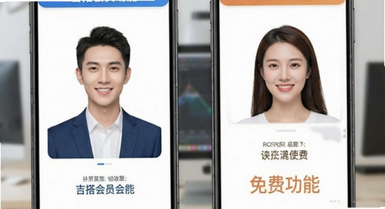 吉搭会员功能与免费功能区别