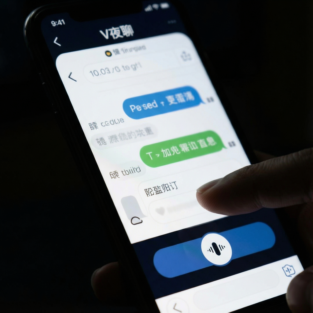 V夜聊截图