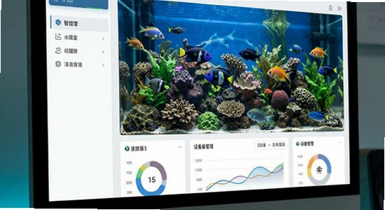 智能水族专业版设备管理界面