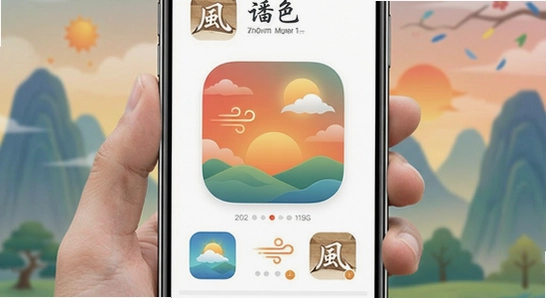 五色风app主界面展示图