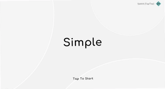 Simple音游官方下载界面宣传图,色彩丰富无水印