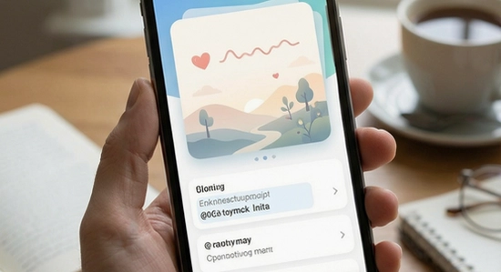 心语app首页心情记录界面
