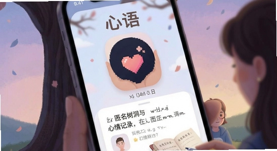 心语app匿名树洞与心情记录场景