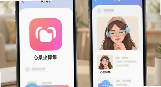 心语app多场景使用示意