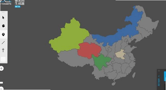mapchart��ͼ��ɫ ������ ��ͼ���� ����