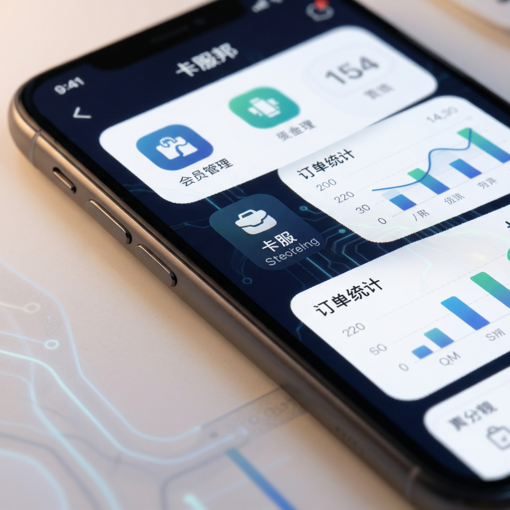卡服邦门店App管理系统下载截图