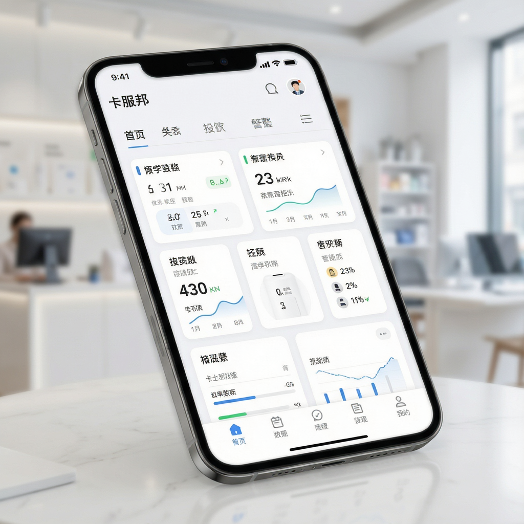 卡服邦门店App管理系统下载截图