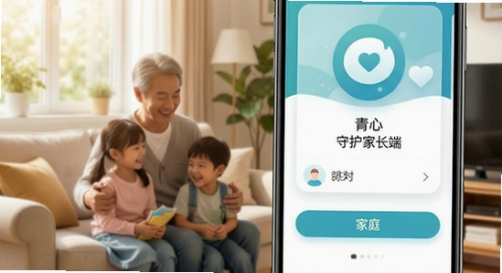 青心守护家长端家庭场景应用