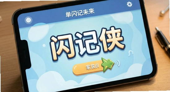 单词闪记侠主界面展示