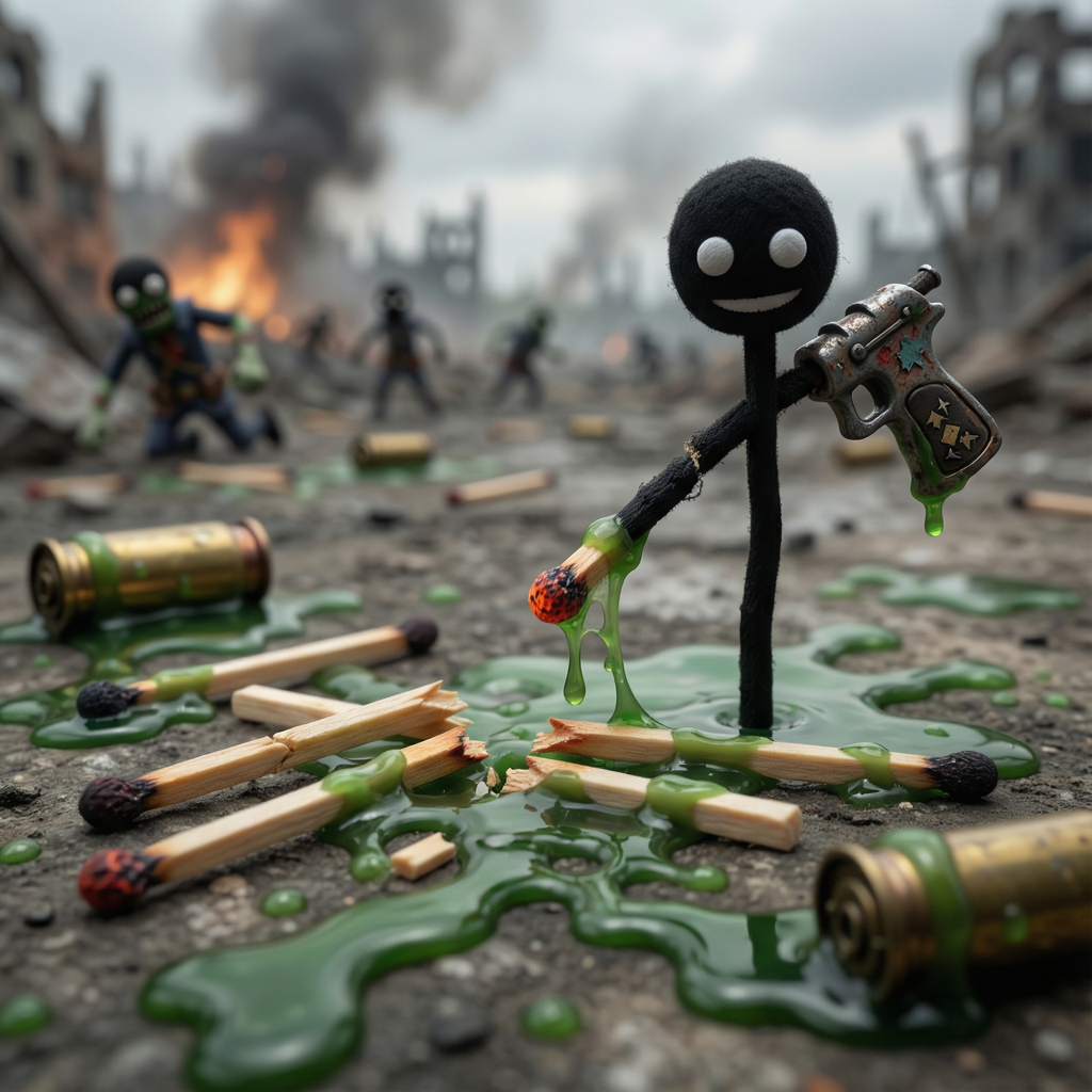 ����˴�ս��ʬ(Stickman vs Zombie)�ٷ������ؽ�ͼ