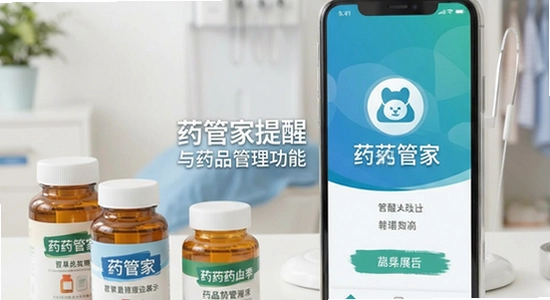 药管家用药提醒与药品管理功能展示