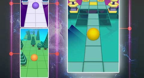 滚动的天空Rolling Distance2饭制版游戏画面,色彩丰富无水印宣传图
