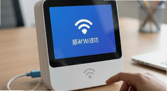 ˳��WiFi���ӳɹ�����ʾ�޻���������