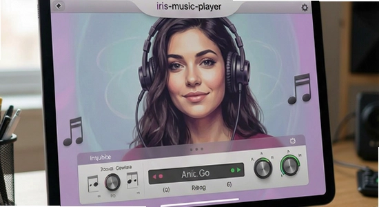 iris-music-player-interface