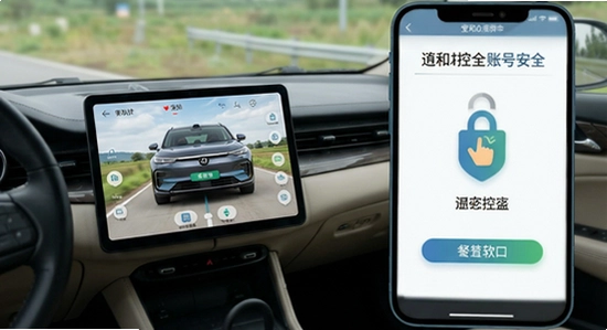 宝骏汽车+远程控车与账号安全场景图