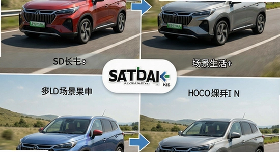 宝骏汽车+多场景用车生活展示图