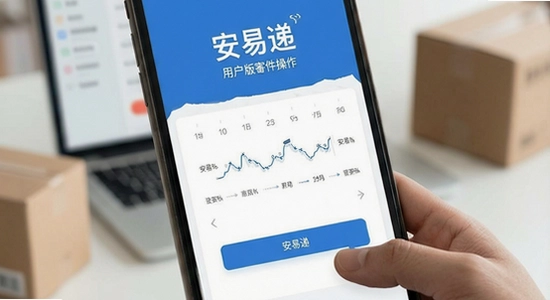 安易递用户版寄件操作界面