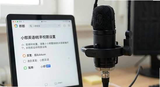 小郎英语听说麦克风权限设置