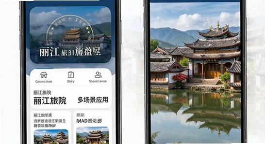 丽江旅院app多场景应用展示