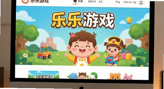 乐乐游戏网首页界面展示