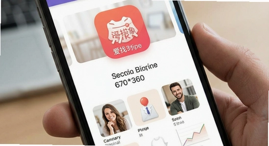 670*360爱找对象app界面展示