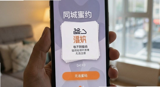 同城蜜约收不到验证码无法注册