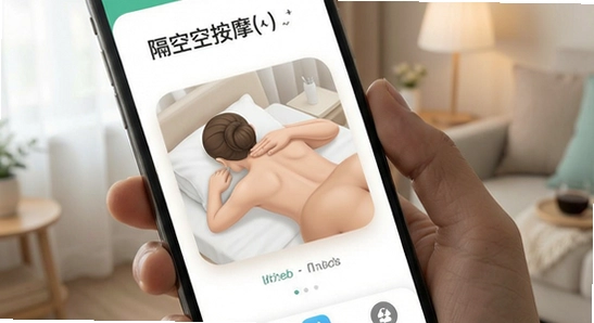 隔空按摩app界面展示