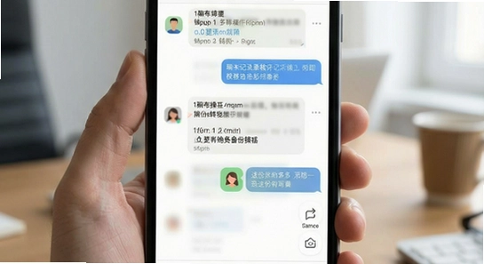 聊天记录备份转移app操作界面展示图