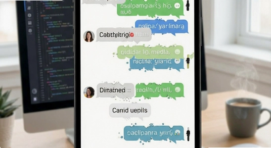 多设备聊天记录管理场景示意图