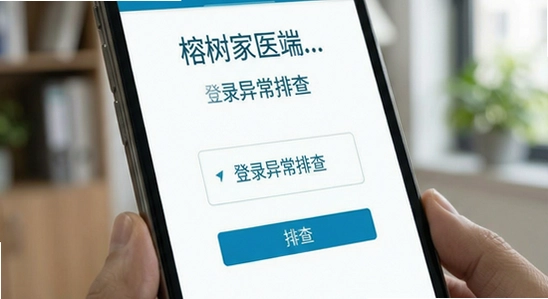 榕树家医生端登录异常排查