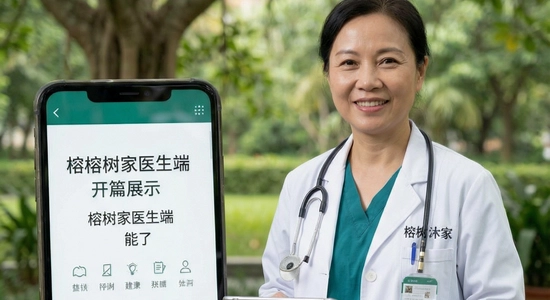 榕树家医生端开篇展示图