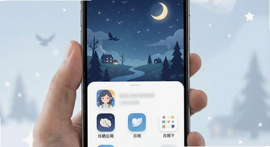 月栖应用主界面展示图