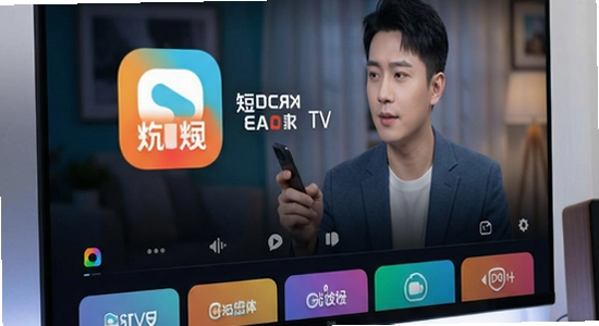 短剧之家TV大屏播放界面