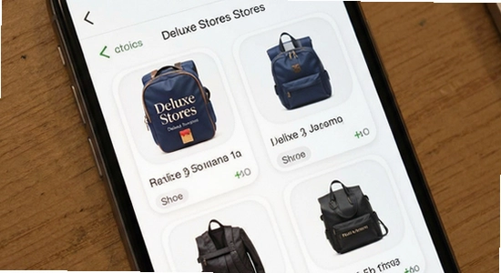 Deluxe Stores应用商店界面展示