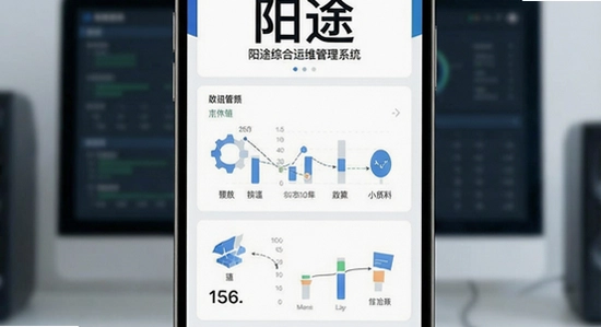 阳途综合运维管理系统移动端主界面展示图