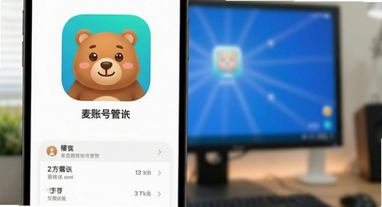 �����app���˺Ź�������չʾ