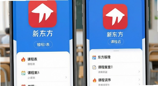 �¶���ѧ����App�γ̱���ֱ�����ý���չʾ