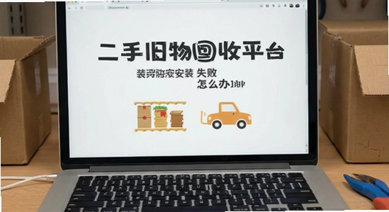 二手旧物回收平台安装失败怎么办
